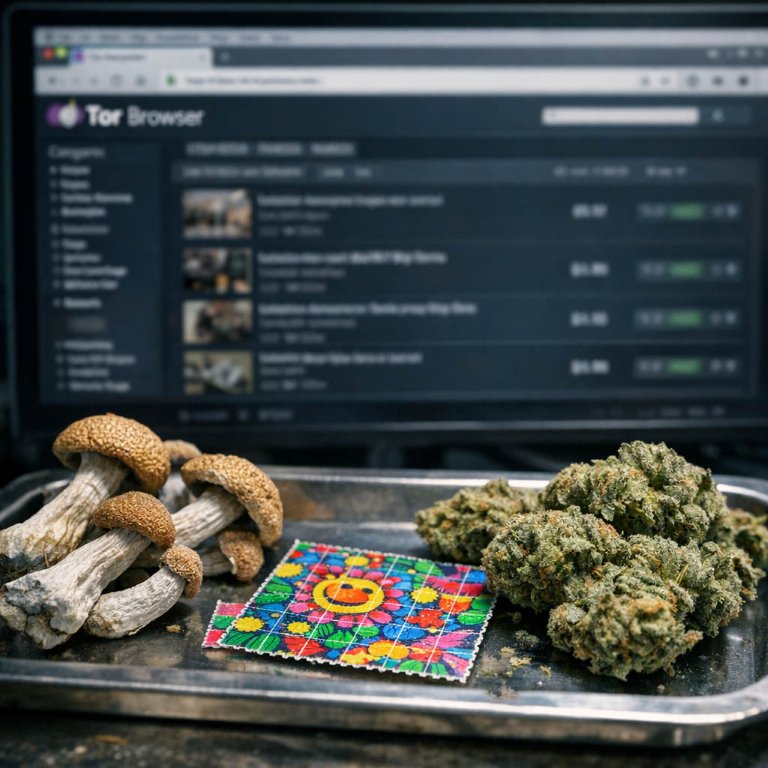 The Darknet dark websites